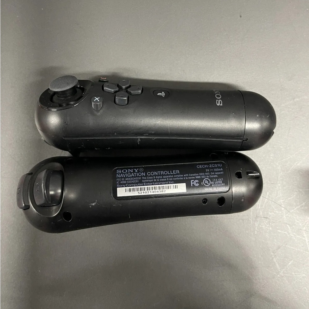 (2) PS Move Navigation Controller PSVR Sony Eye Camera Mic Lot - Picture 3 of 5